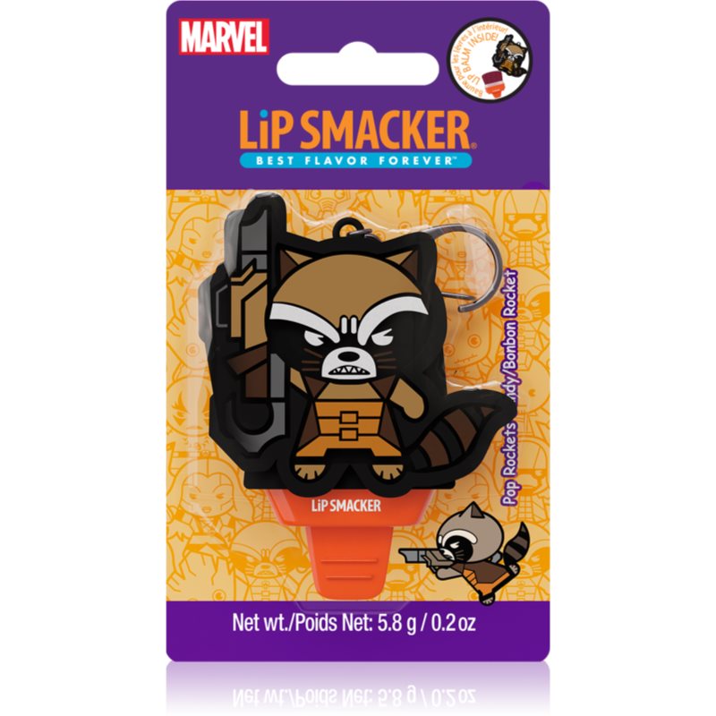 Lip Smacker Marvel Guardians of the Galaxy klíčenka s balzámem pro děti Rocket (Pop Rockets Candy) 5