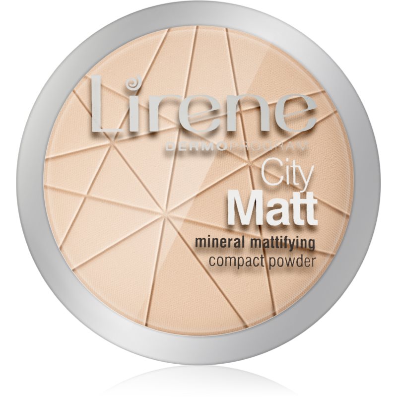 Lirene City Matt matující pudr odstín 01 Transparent 9 g - parfo.cz