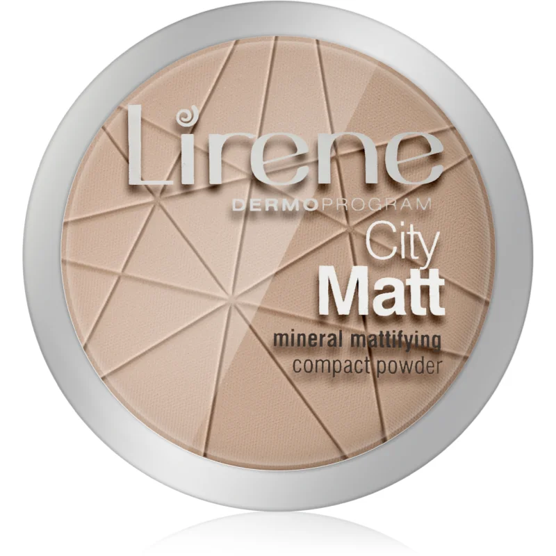 Lirene City Matt matující pudr odstín 03 Beige 9 g - parfo.cz