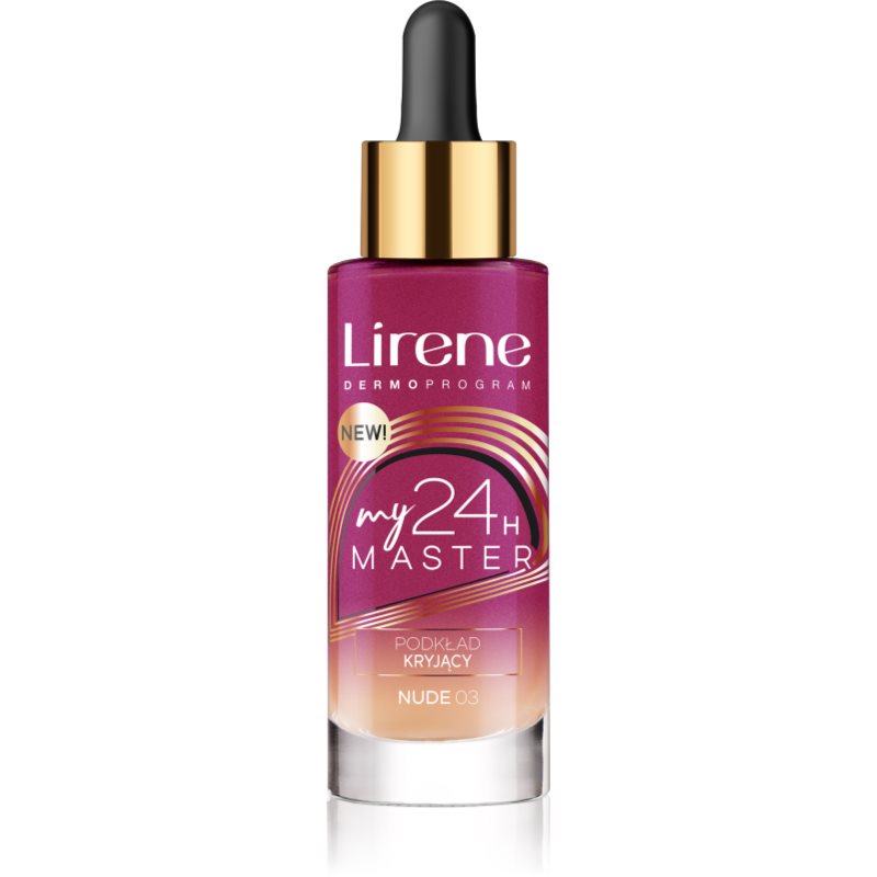 Lirene My Master vysoce krycí make-up odstín Nude 30 ml - parfo.cz