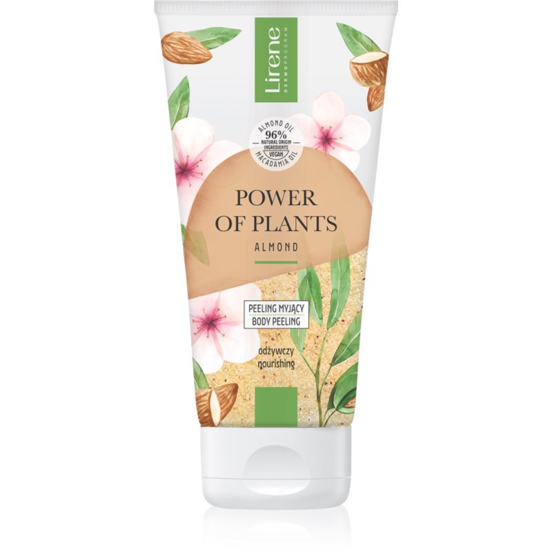 Lirene Power of Plants Almond intenzivní čisticí peeling s vyživujícím účinkem 175 ml - parfo.cz