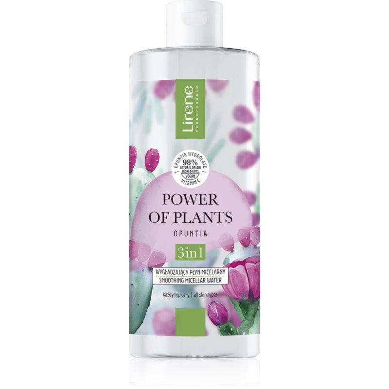 Lirene Power of Plants Opuntia micelární emulze s vyhlazujícím efektem 400 ml - parfo.cz