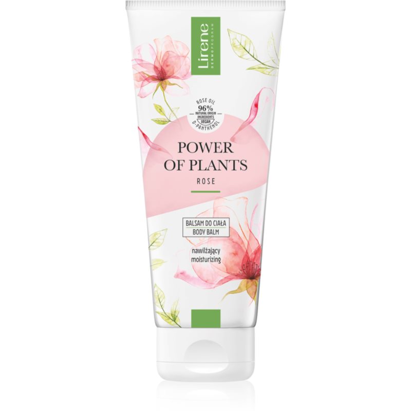 Lirene Power of Plants Rose hydratační tělový balzám se zklidňujícím účinkem 200 ml - parfo.cz