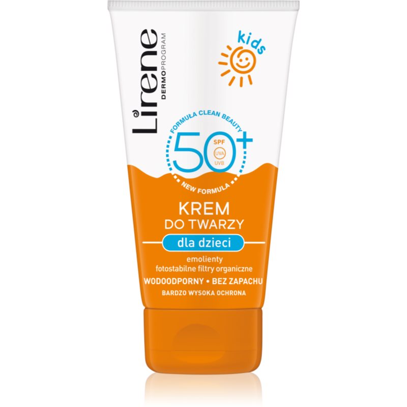 Lirene Sun Kids ochranný pleťový krém voděodolný pro děti 50 ml - parfo.cz