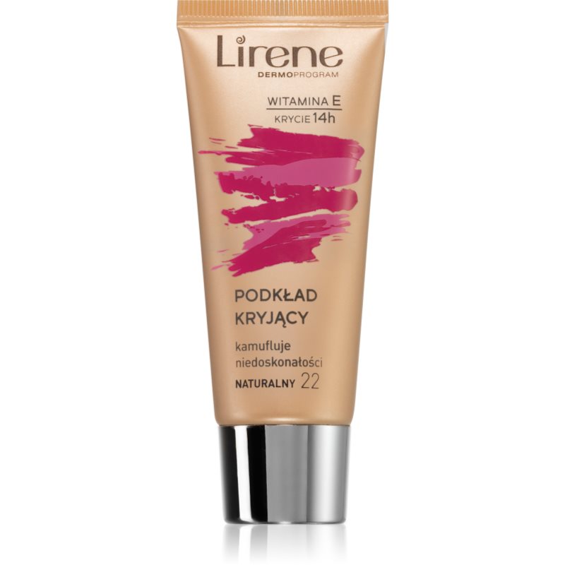 Lirene Vitamin E krycí fluidní make-up odstín 22 Natural 30 ml - parfo.cz
