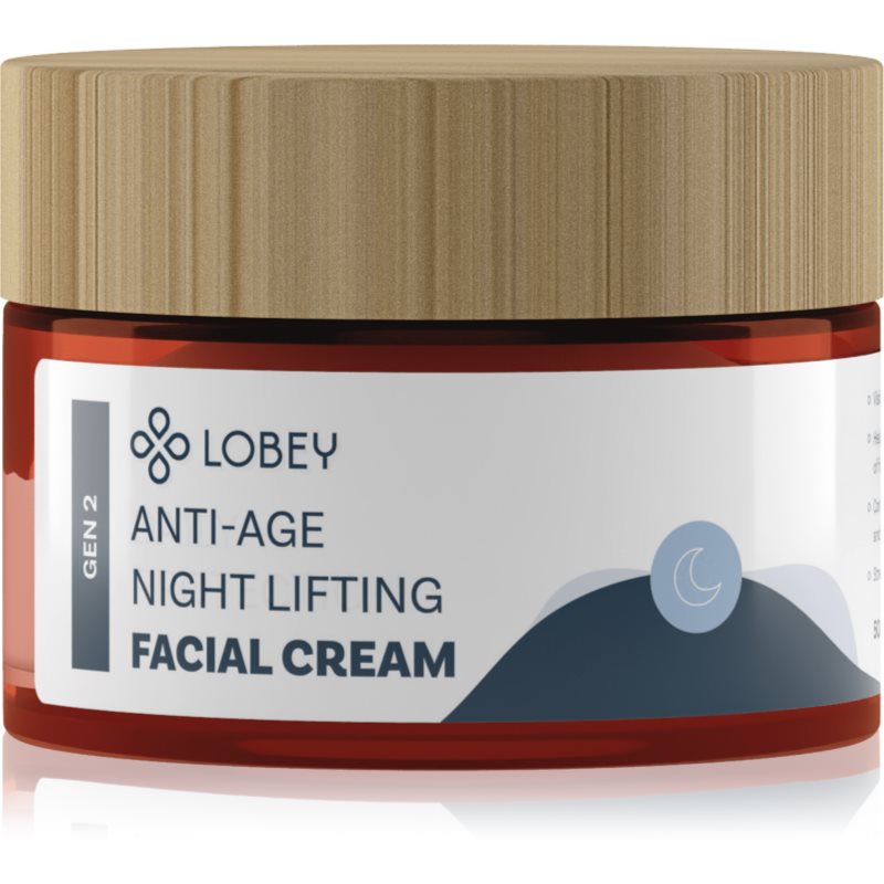 Lobey Skin Care Anti-Age Night Facial Cream noční vyhlazující krém 50 ml - parfo.cz