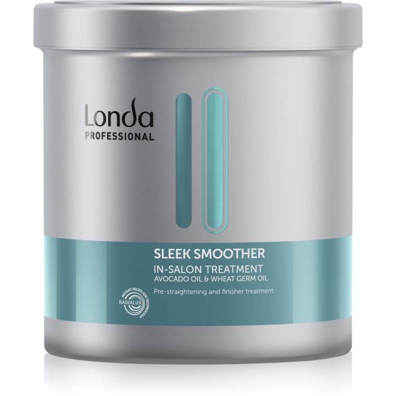 Londa Professional Sleek Smoother In-Salon Treatment hydratační a uhlazující maska pro nepoddajné a krepatějící se vlasy 750 ml - parfo.cz