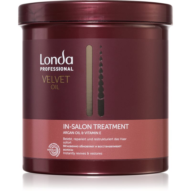 Londa Professional Velvet Oil hloubkově čisticí maska s arganovým olejem 750 ml - parfo.cz