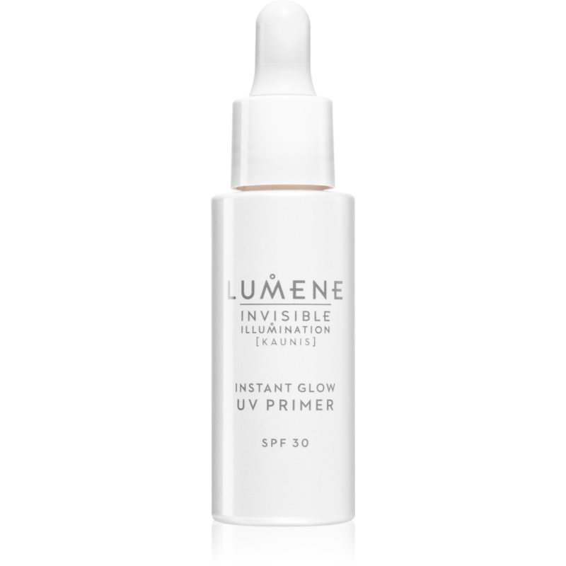 Lumene Invisible Illumination Instant Glow rozjasňující podkladová báze pod make-up SPF 30 30 ml - parfo.cz