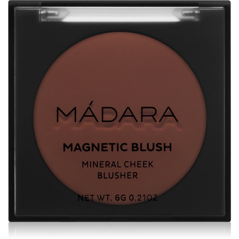 MÁDARA Magnetic Blush pudrová tvářenka odstín Fierce Flame 6 g - parfo.cz