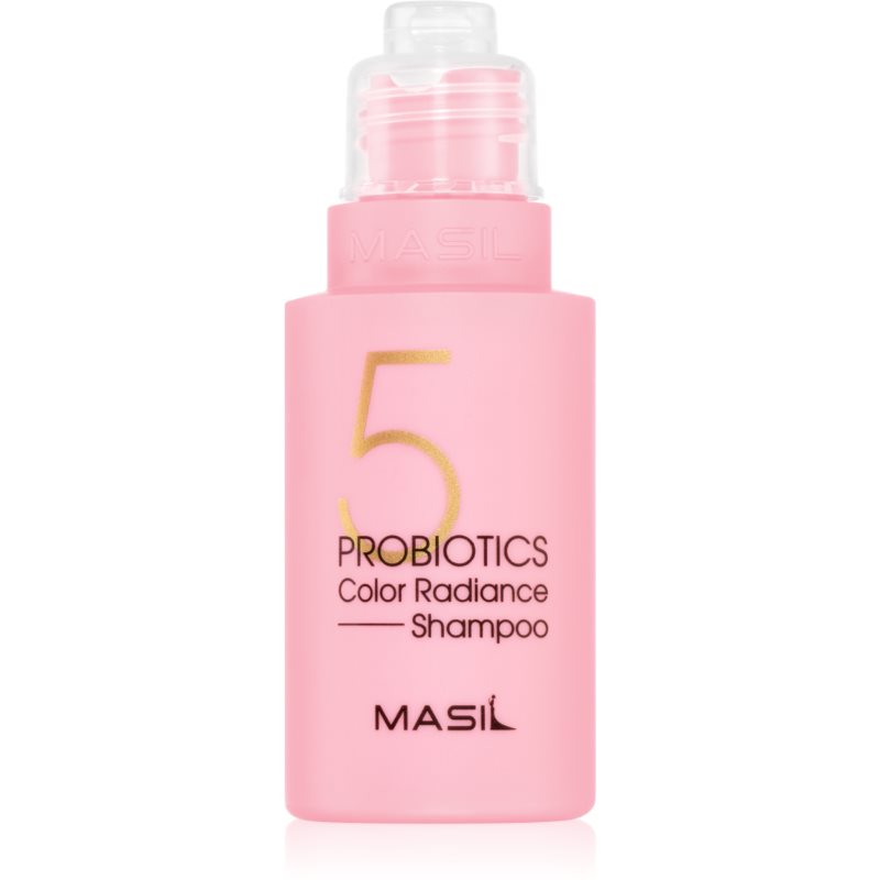 MASIL 5 Probiotics Color Radiance šampon na ochranu barvy s vysokou UV ochranou 50 ml - parfo.cz
