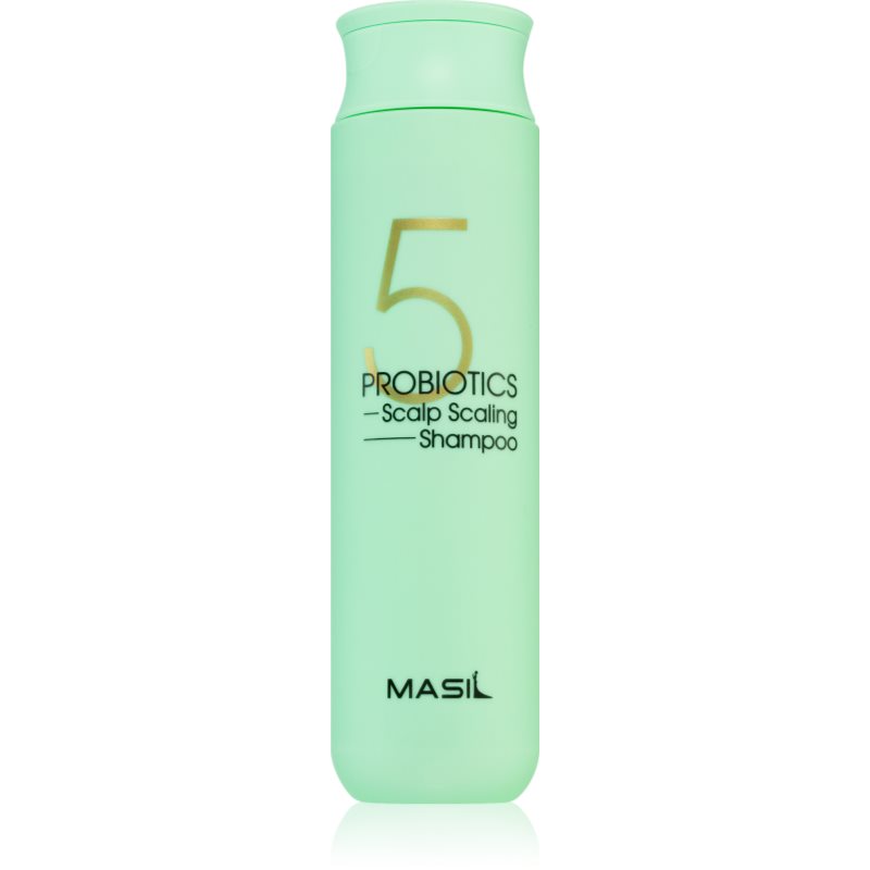 MASIL 5 Probiotics Scalp Scaling hloubkově čisticí šampon proti mastným lupům 300 ml - parfo.cz