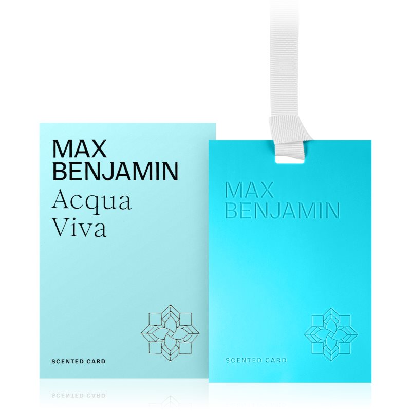 MAX Benjamin Acqua Viva vonná karta 1 ks - parfo.cz