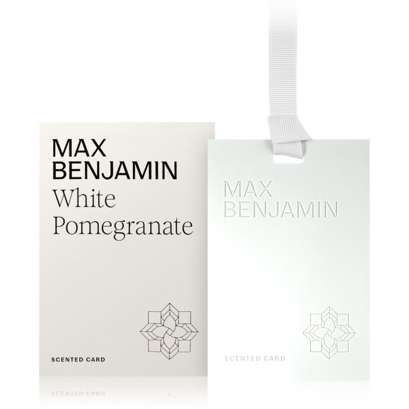 MAX Benjamin White Pomegranate vonná karta 1 ks - parfo.cz