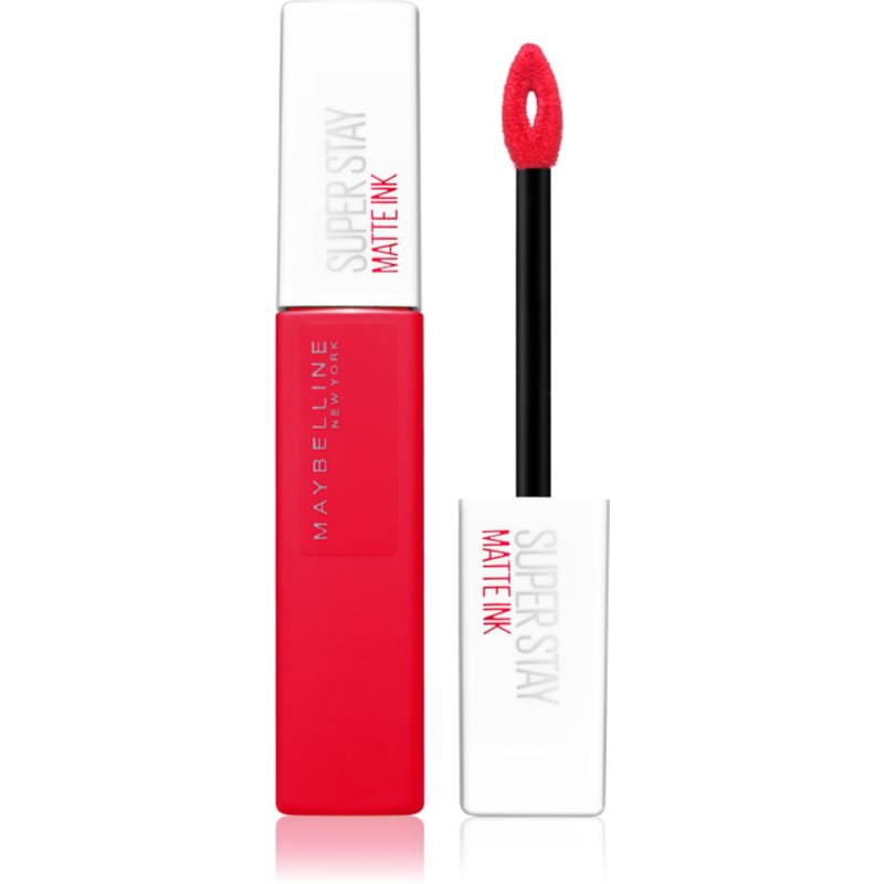 MAYBELLINE NEW YORK SuperStay Matte Ink matná tekutá rtěnka pro dlouhotrvající efekt odstín 445 Energizer 5 ml - parfo.cz