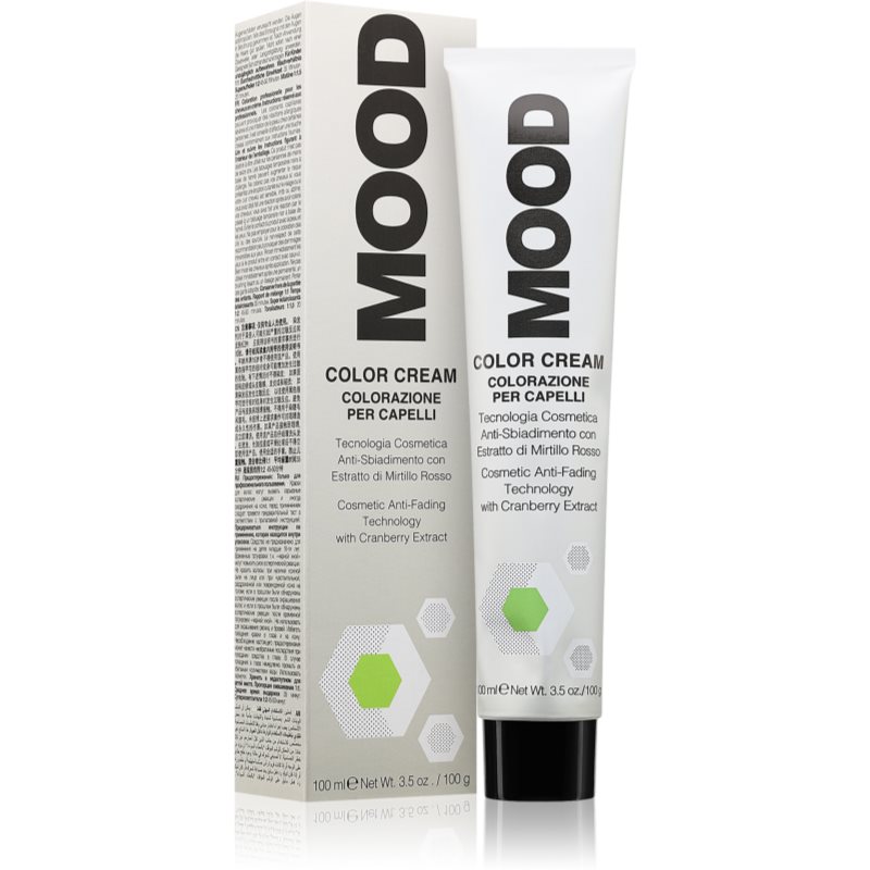 MOOD Color Cream permanentní barva na vlasy odstín 5.00 Light Intense Brown 100 ml - parfo.cz