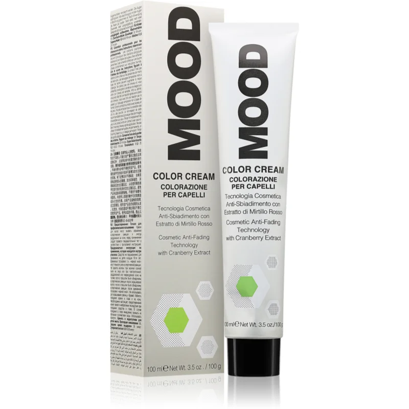 MOOD Color Cream permanentní barva na vlasy odstín 8.1 Light Ash Blonde 100 ml - parfo.cz