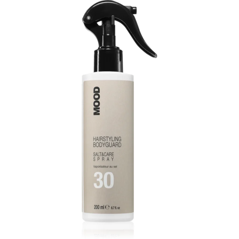 MOOD Hairstyling Bodyguard Salt & Care slaný sprej pro objemový styling a lokny 200 ml - parfo.cz
