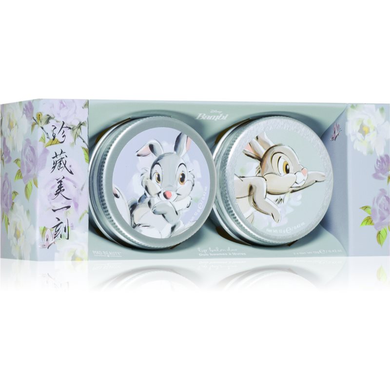 Mad Beauty Disney Bambi Thumper hydratační balzám na rty duo 2x12 g - parfo.cz