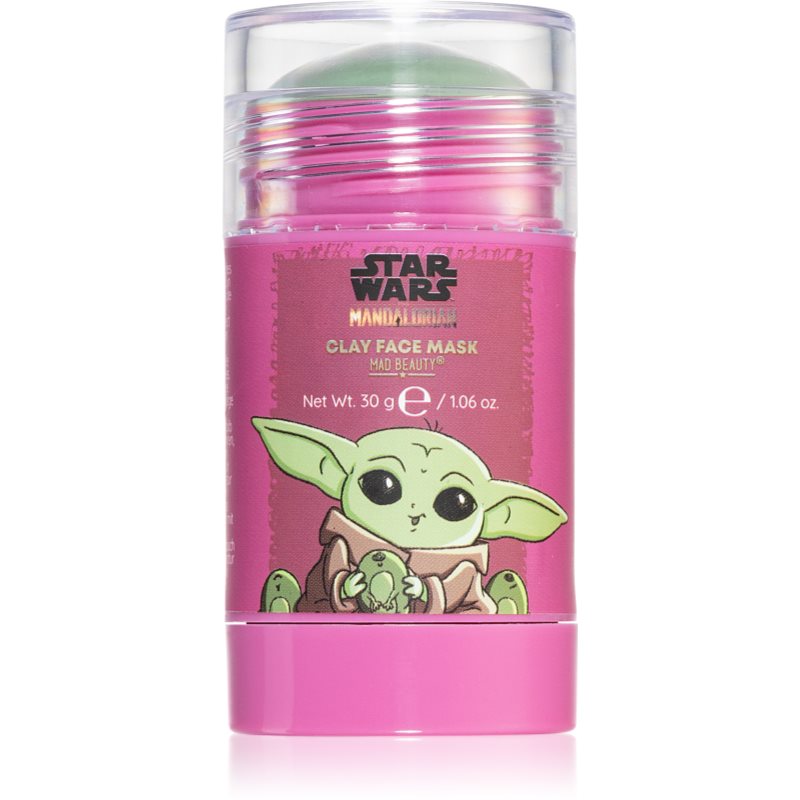 Mad Beauty Star Wars The Mandalorian The Child čisticí jílová pleťová maska 30 g - parfo.cz