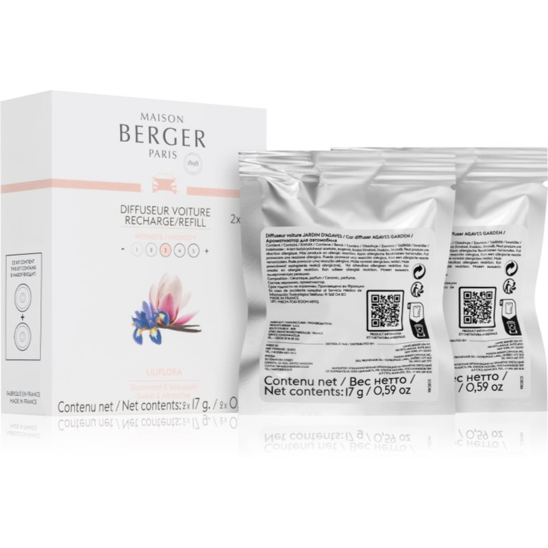 Maison Berger Paris Liliflora vůně do auta náhradní náplň 2x17 g - parfo.cz