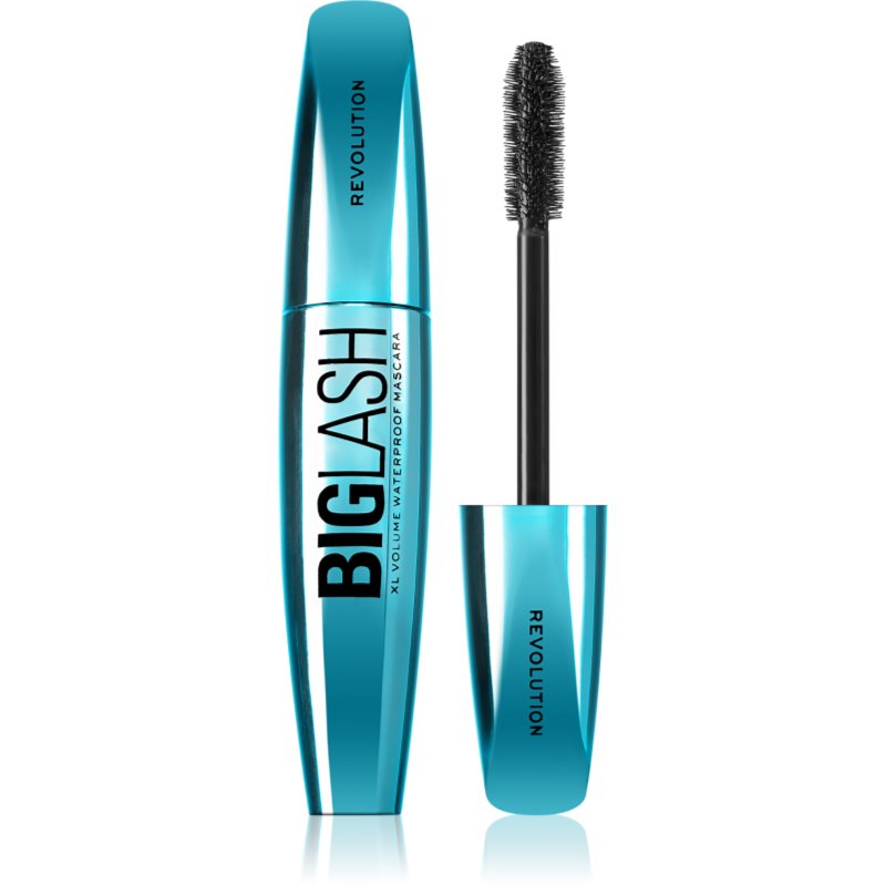 Makeup Revolution Big Lash Volume voděodolná řasenka pro objem odstín Black 8 ml - parfo.cz