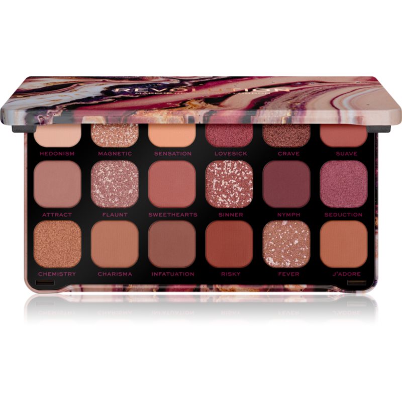 Makeup Revolution Forever Flawless paleta očních stínů odstín 18 x 1.1 g - parfo.cz