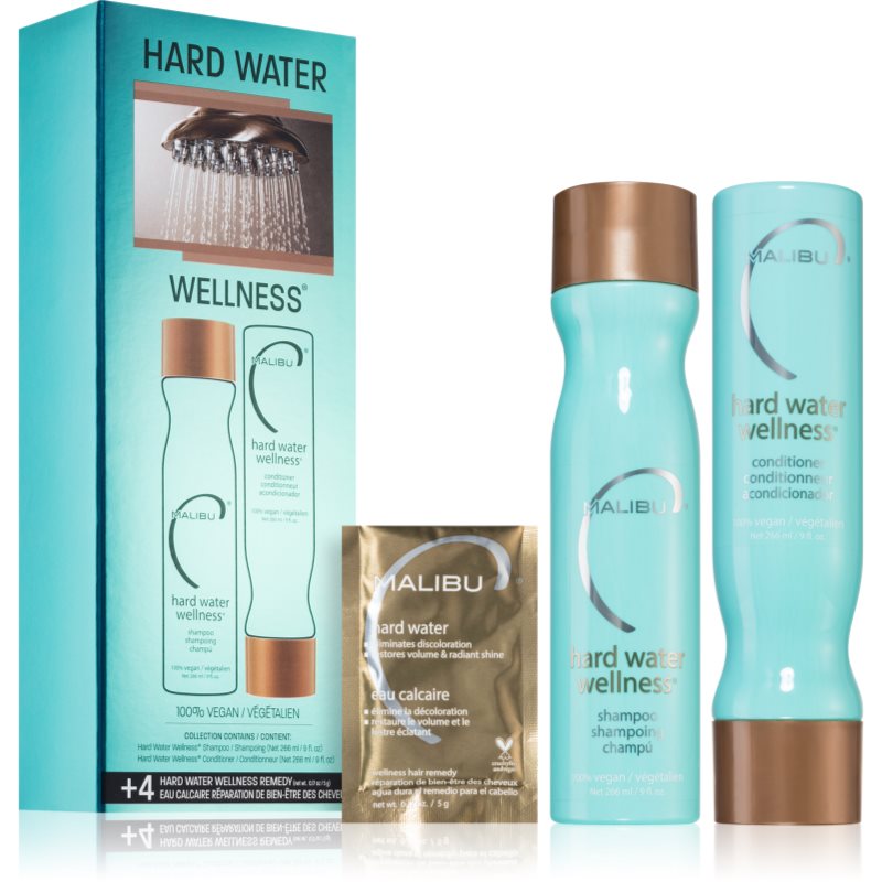 Malibu C Hard Water Wellness Collection sada na vlasy - parfo.cz