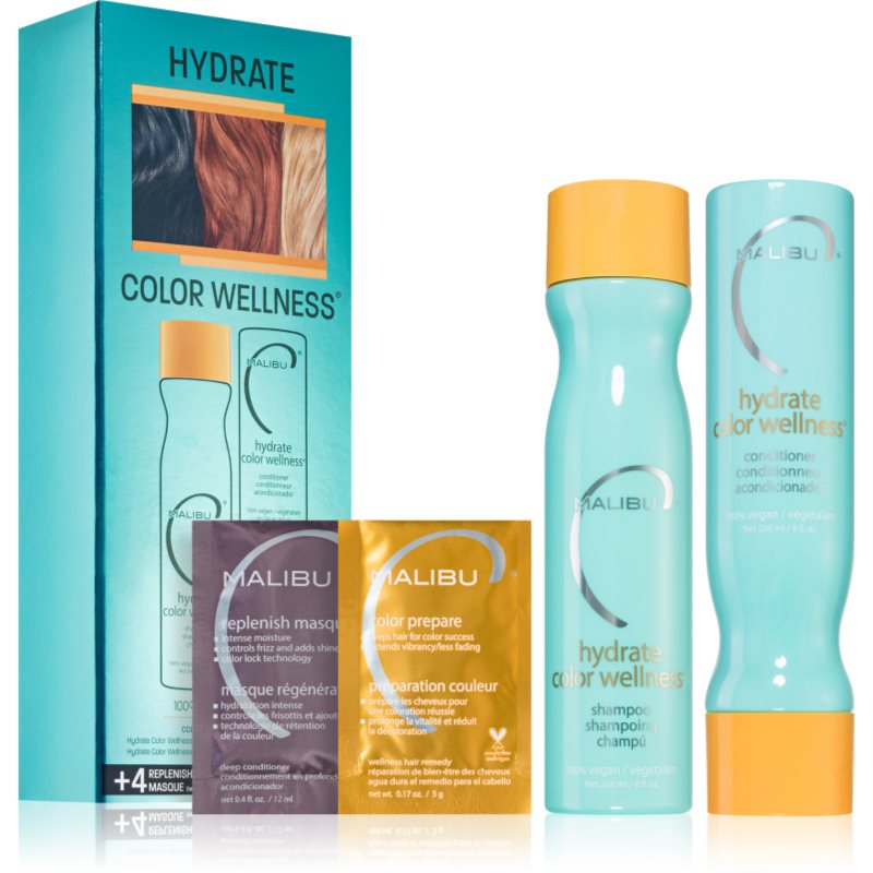 Malibu C Hydrate Color Wellness Collection sada pro barvené vlasy - parfo.cz