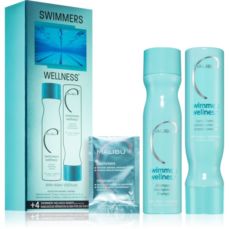 Malibu C Swimmers Wellness Collection sada na vlasy - parfo.cz