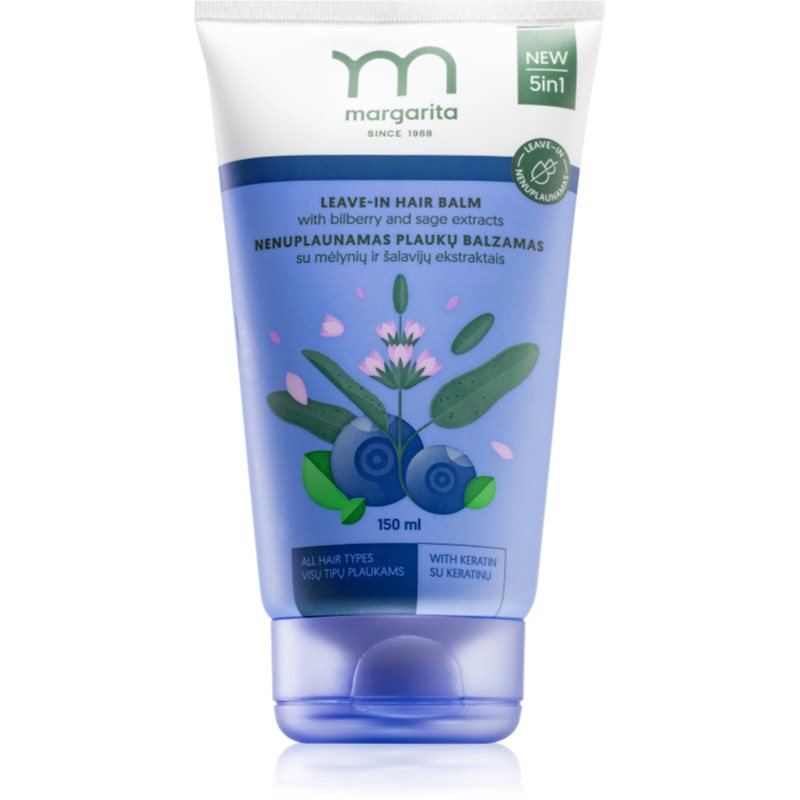 Margarita Leave-in Hair Balm bezoplachový balzám pro rychlou úpravu vlasů s keratinem 150 ml - parfo.cz