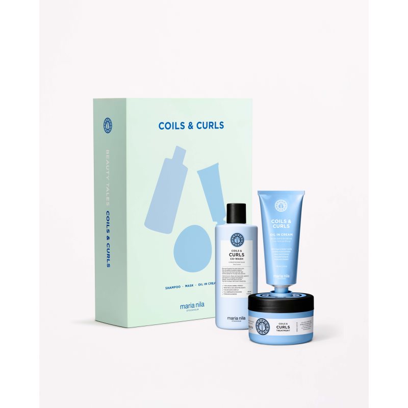 Maria Nila Coils & Curls Holiday Box dárková sada pro vlnité a kudrnaté vlasy - parfo.cz