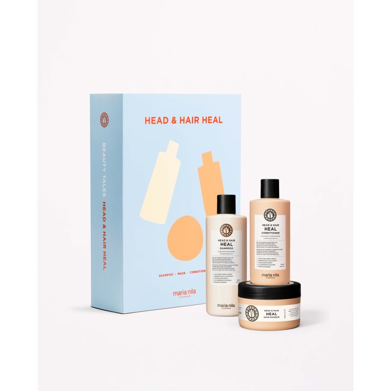 Maria Nila Head & Hair Heal Holiday Box dárková sada pro poškozené a křehké vlasy - parfo.cz