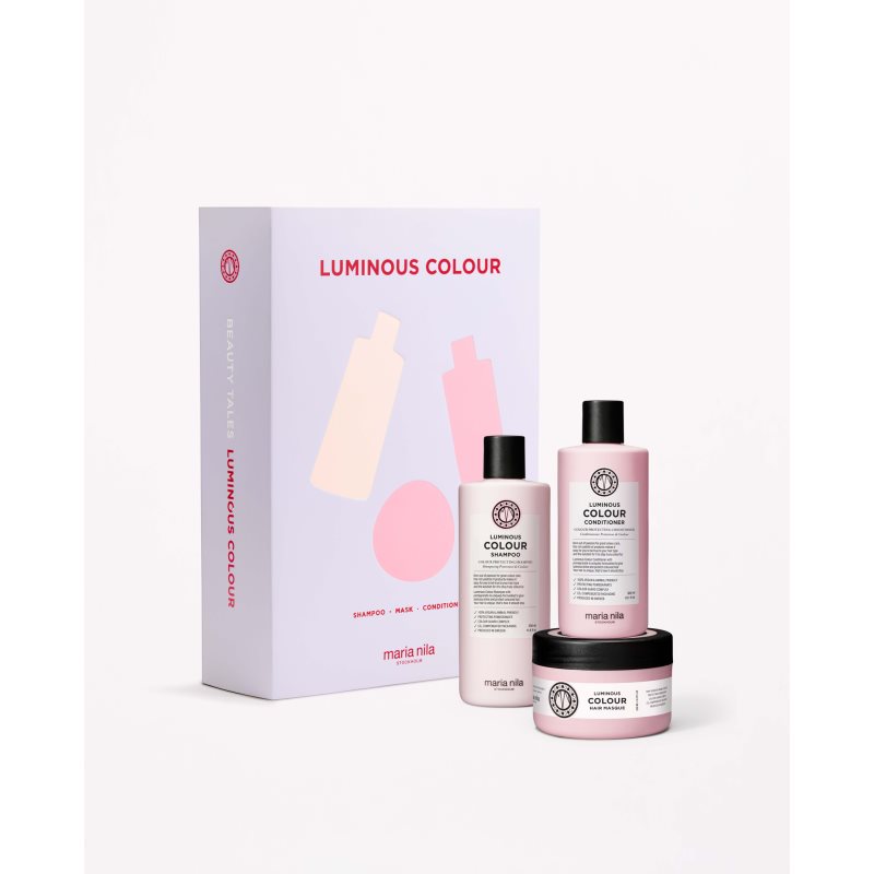 Maria Nila Luminous Colour Holiday Box dárková sada pro zářivou barvu vlasů - parfo.cz