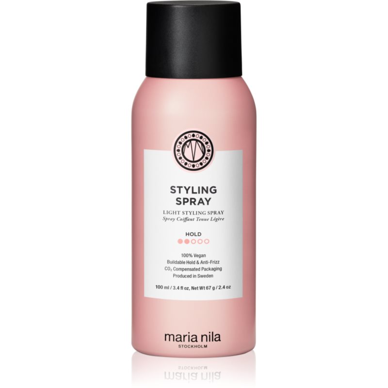 Maria Nila Style & Finish Styling Spray lak na vlasy s lehkou fixací bez obsahu sulfátů Styling Spray 100 ml - parfo.cz