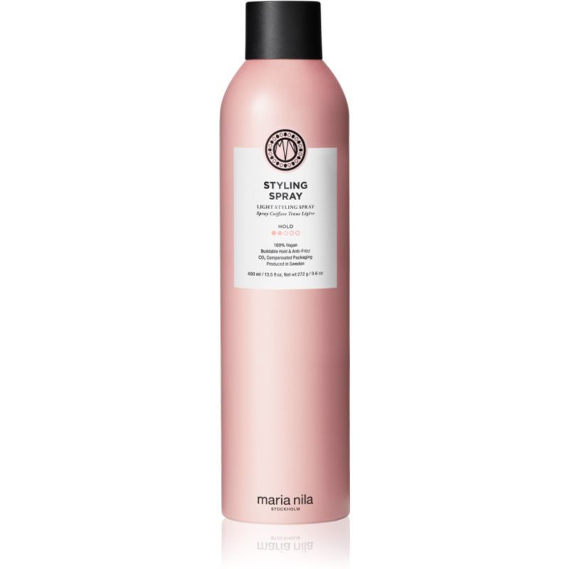 Maria Nila Style & Finish Styling Spray lak na vlasy s lehkou fixací bez obsahu sulfátů Styling Spray 400 ml - parfo.cz
