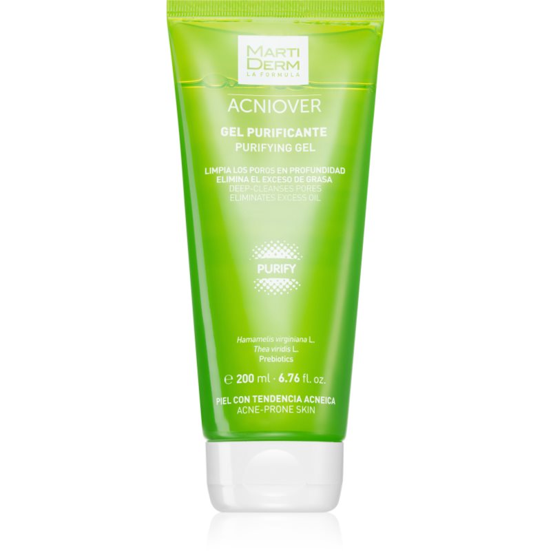 MartiDerm Acniover Purifying Gel čisticí gel proti akné 200 ml - parfo.cz