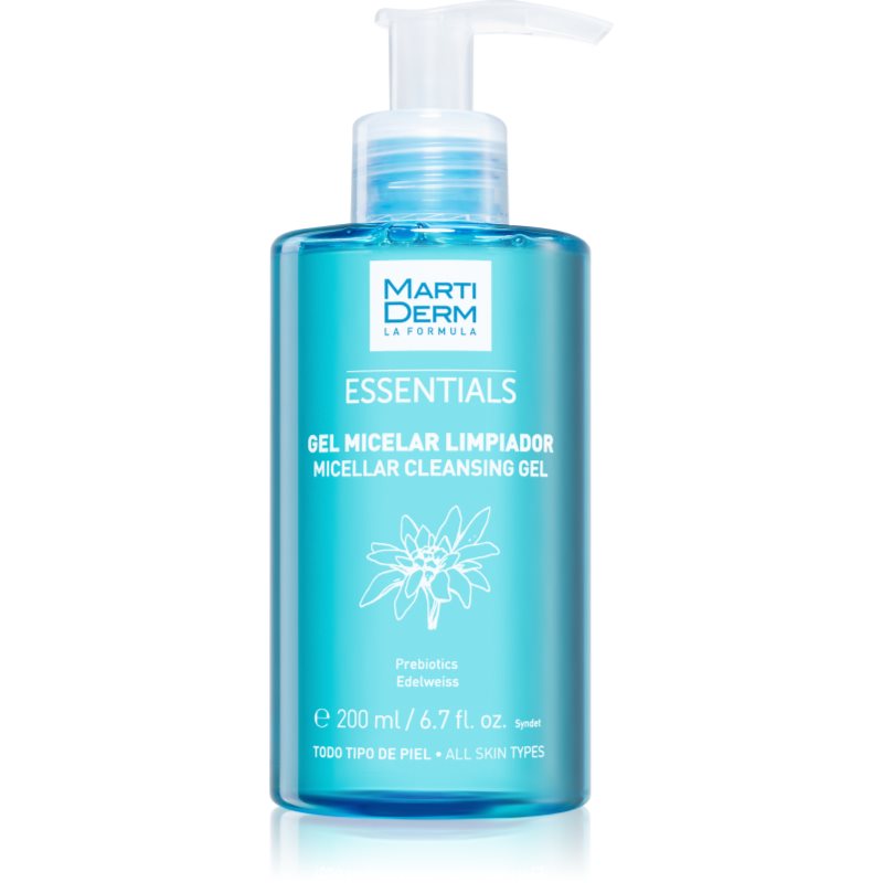 MartiDerm Essentials čisticí micelární gel 200 ml - parfo.cz