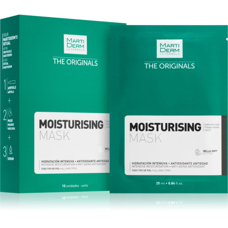 MartiDerm The Originals Anti-Aging hydratační pleťová maska 10 ks - parfo.cz