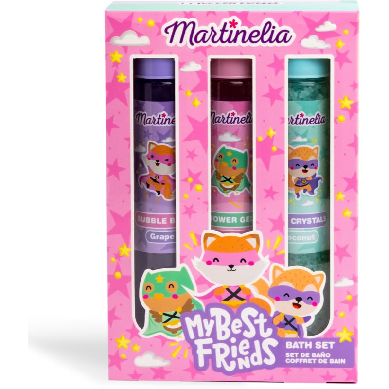 Martinelia My Best Friends Bath set do koupele pro děti 3+ - parfo.cz