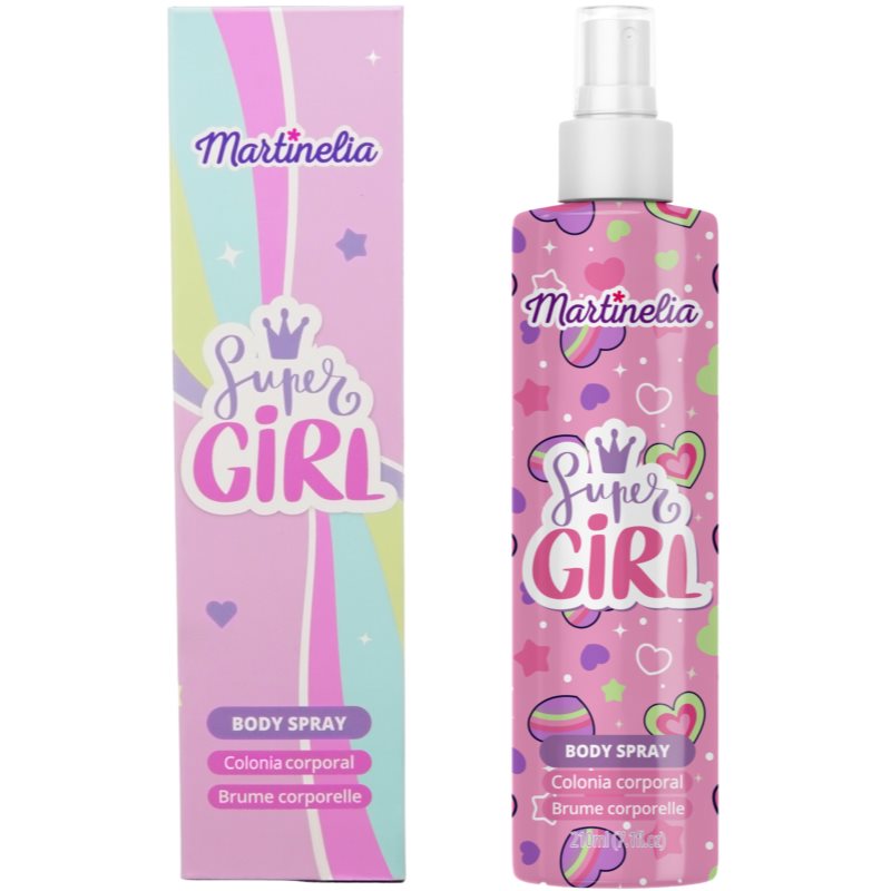 Martinelia Super Girl Body Spray tělová mlha pro děti 210 ml - parfo.cz
