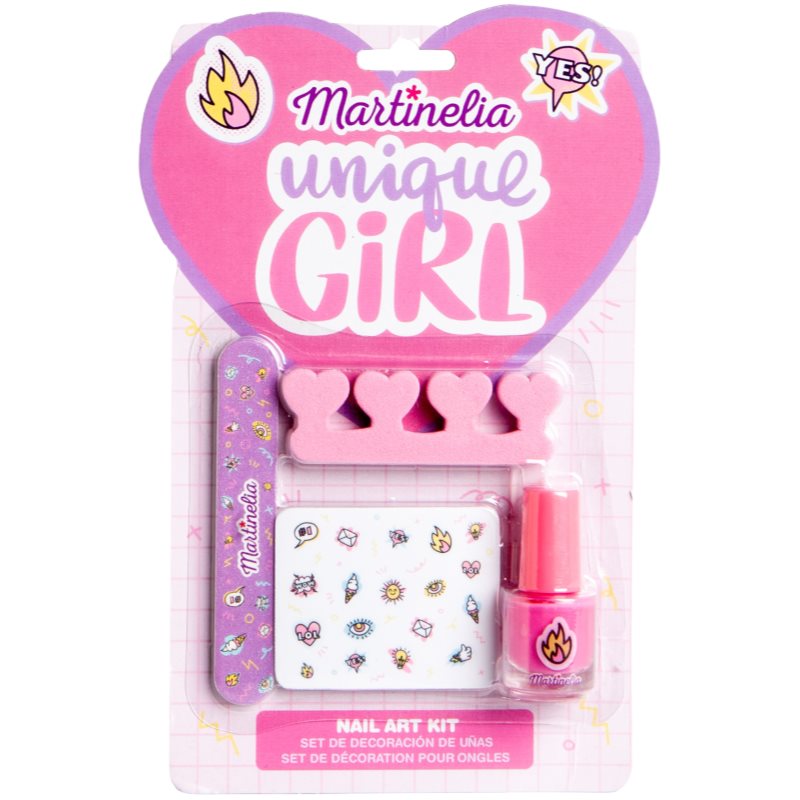 Martinelia Super Girl Nail Art Kit manikúrní set pro děti - parfo.cz