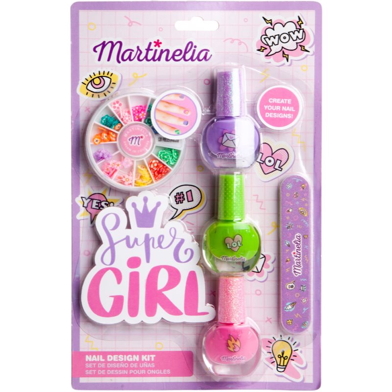 Martinelia Super Girl Nail Design Kit sada pro děti - parfo.cz