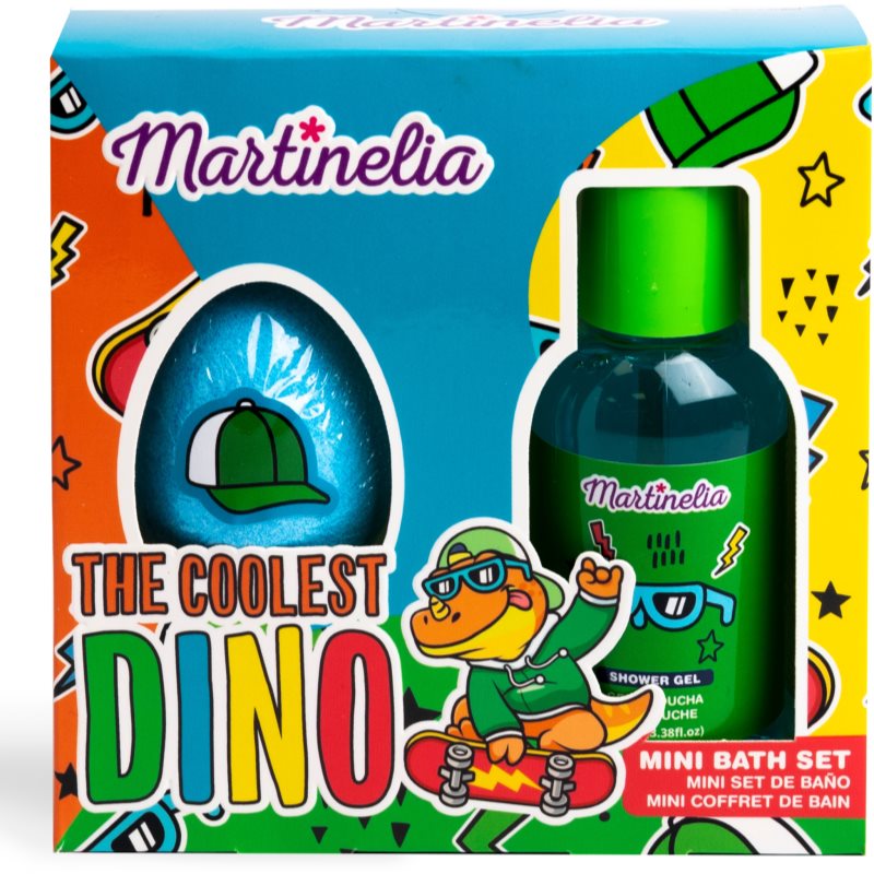 Martinelia The Coolest Dino Mini Bath set do koupele pro děti 3+ - parfo.cz