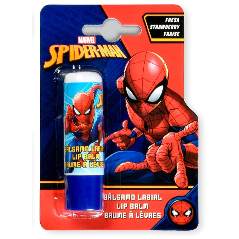 Marvel Spiderman Lip Balm balzám na rty s jahodovou příchutí 20 g - parfo.cz