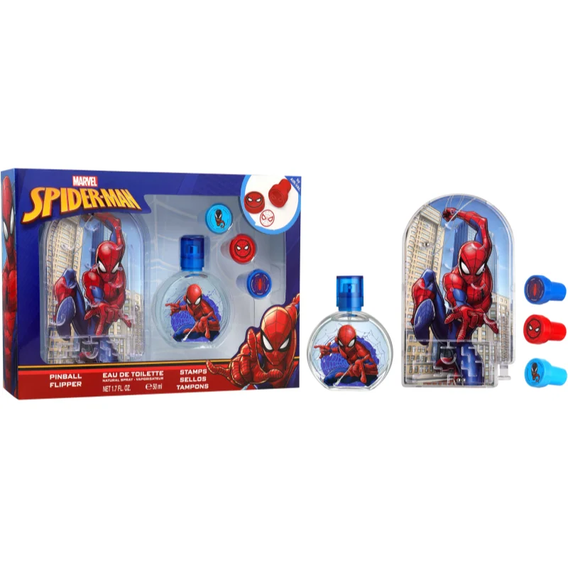 Marvel Spiderman Shooting Target dárková sada pro děti - parfo.cz