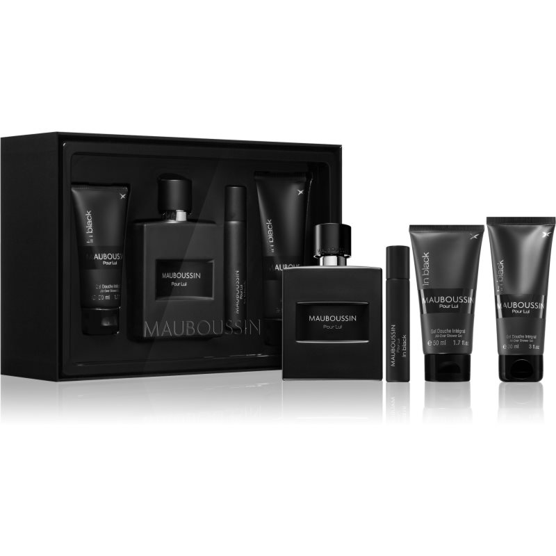 Mauboussin Pour Lui In Black dárková sada pro muže - parfo.cz
