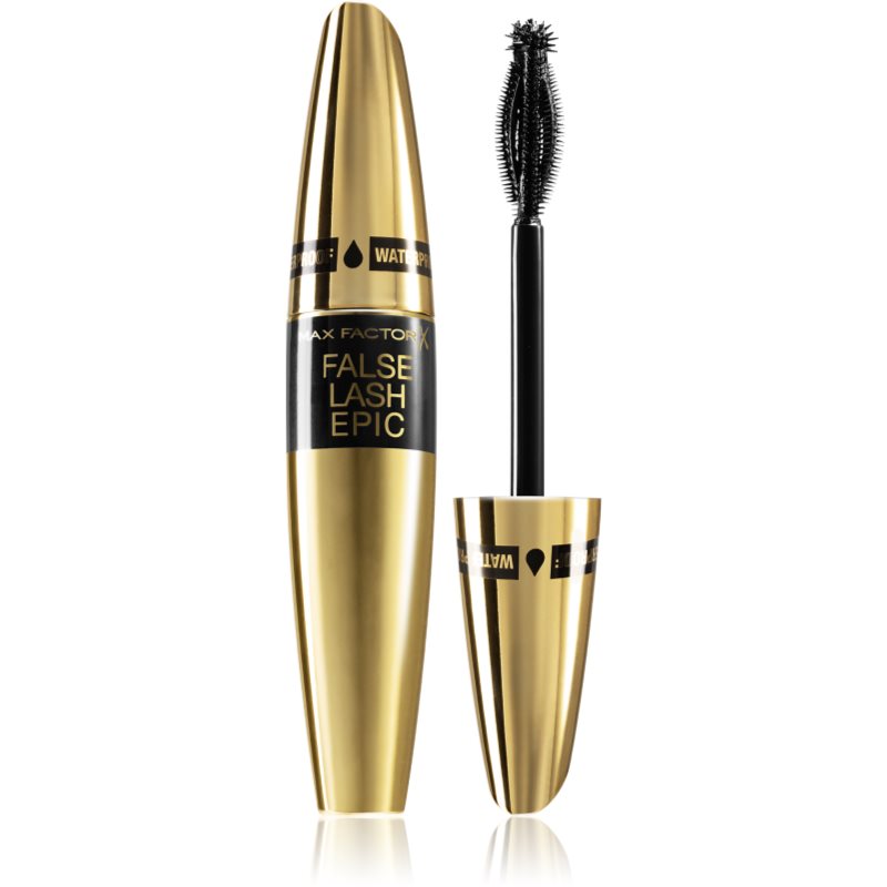 Max Factor False Lash Epic voděodolná řasenka pro natočení a oddělení řas odstín Black 13.1 ml - parfo.cz