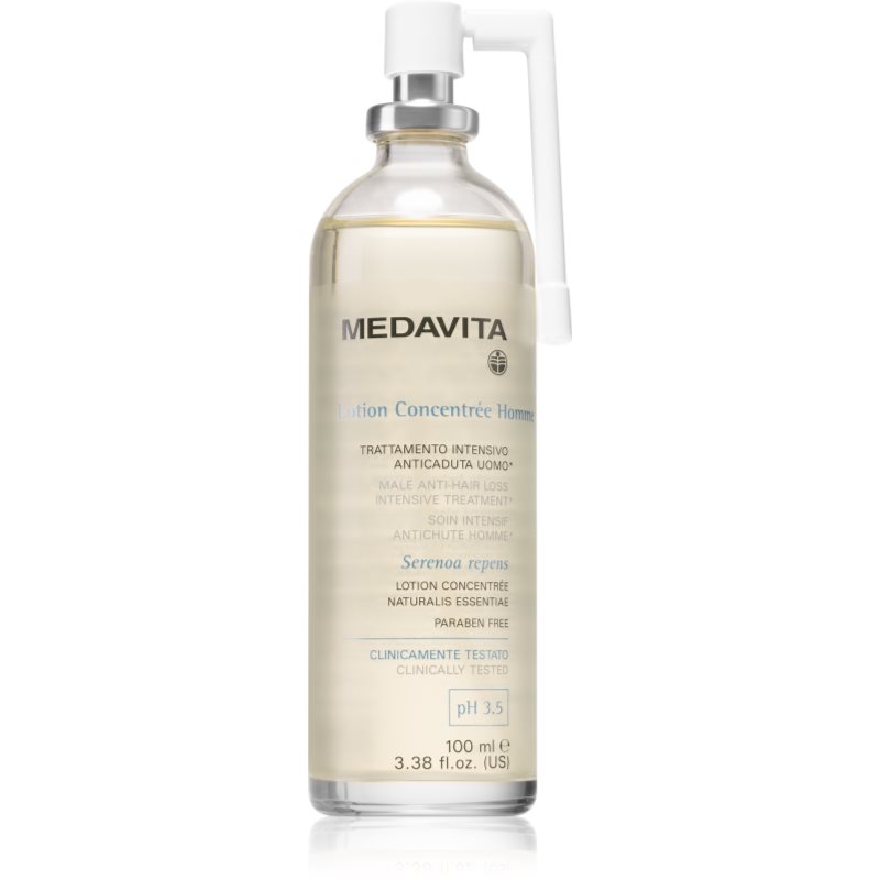 Medavita Lotion Concentree Homme Male Anti-Hair Loss Intensive Treatment tonikum proti vypadávání vlasů pro muže 100 ml - parfo.cz