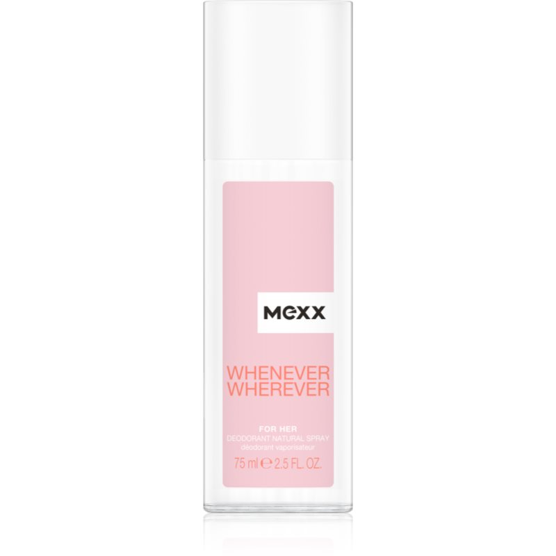 Mexx Whenever Wherever For Her deodorant s rozprašovačem pro ženy 75 ml - parfo.cz
